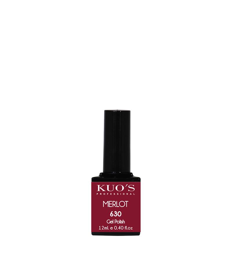 GEL-POLISH MERLOT KUOS