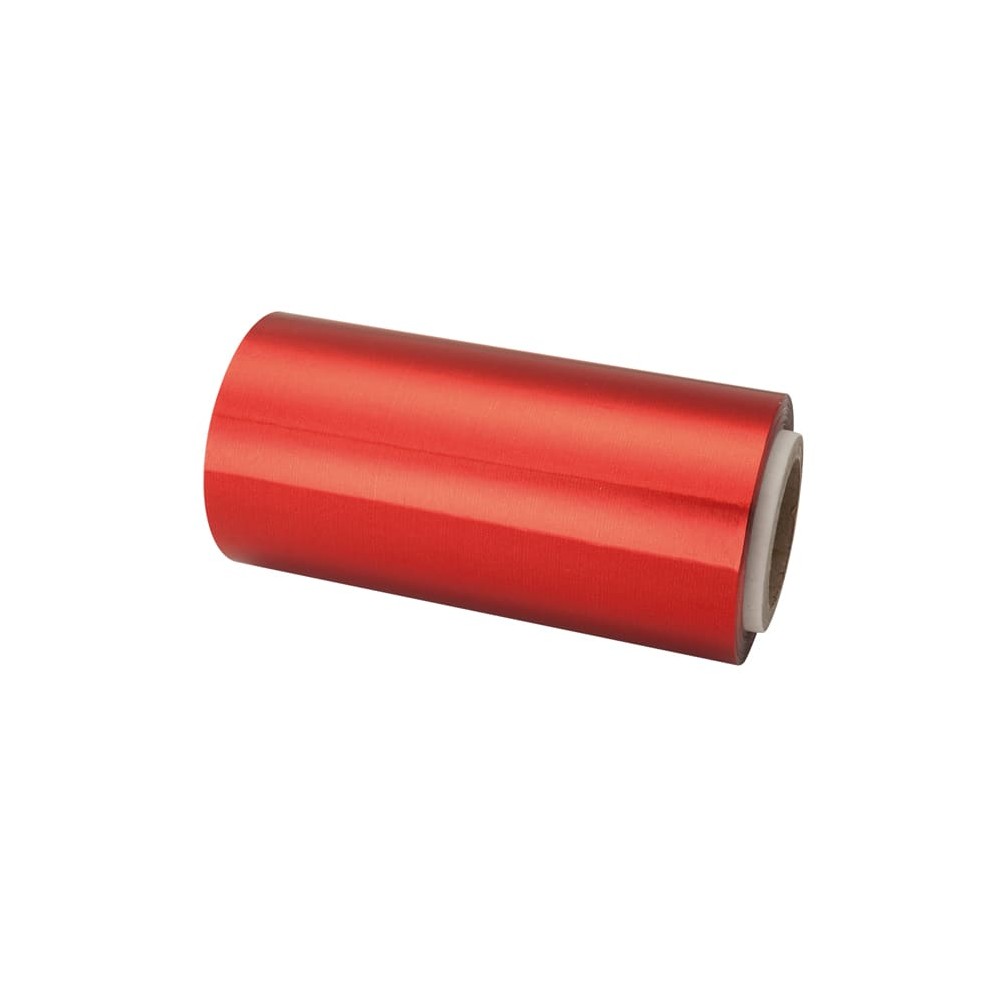 ROLLO PAPEL ALUMINIO 100m ROJO