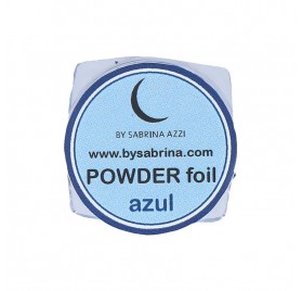 FOIL POWDER AZUL UÑAS