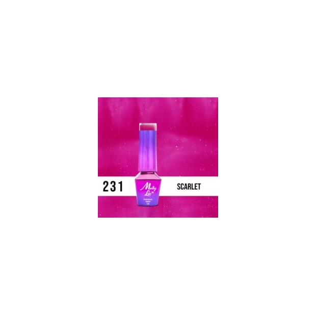 MOLLY GLOWING TIME 231 SCARLET 10ml