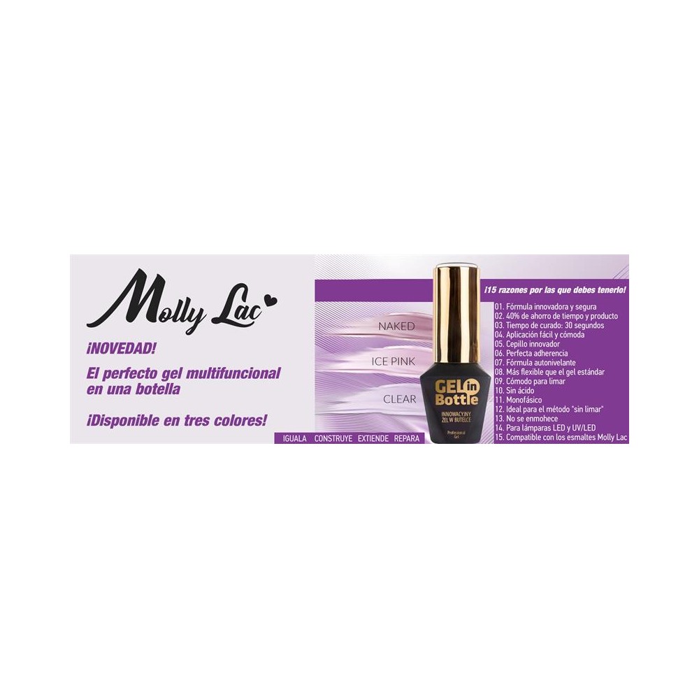 MOLLY LAC GEL IN BOTTLE NAKED 10 GR.