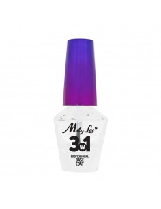 MOLLY ESMALTE CLASICO BASE 3 EN 1 10ml