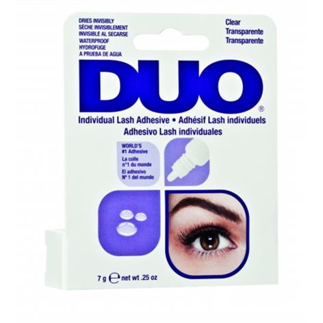 DUO INDIVIDUAL LASH ADHESIVE CLEAR 0.25OZ