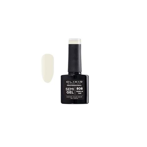 ELIXIR SEMI GEL COLOR 8 ML VAINILLA TAN Nº 808