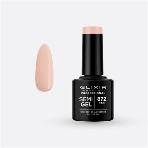 ELIXIR SEMI GEL COLOR 8 ML TAN Nº 872