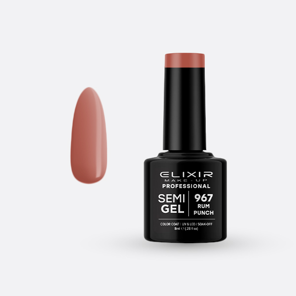 ELIXIR SEMI GEL COLOR 8 ML RUM PUNCH Nº 967