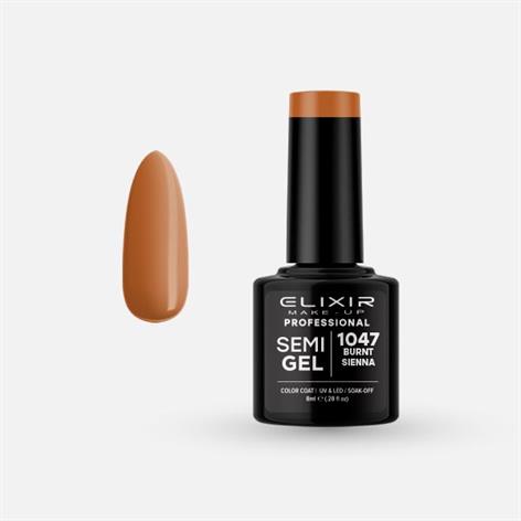 ELIXIR SEMI GEL COLOR 8 ML BURNT SIENNA Nº 1047