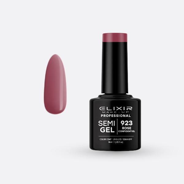 ELIXIR SEMI GEL COLOR 8 ML ROSE Nº 923