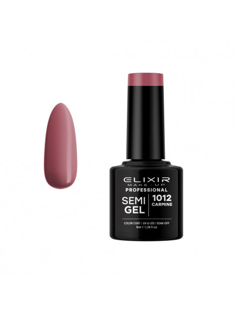 ELIXIR SEMI GEL COLOR 8 ML CARMINE Nº 1012