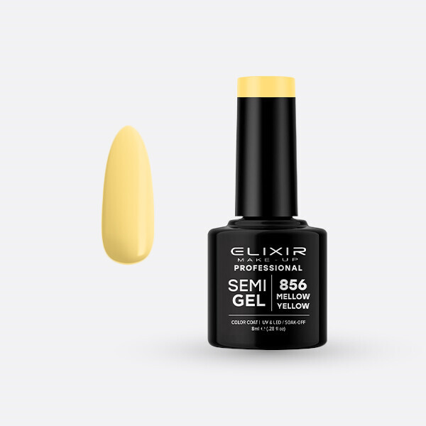 ELIXIR SEMI GEL COLOR 8 ML MELLOW YELLOW Nº 856