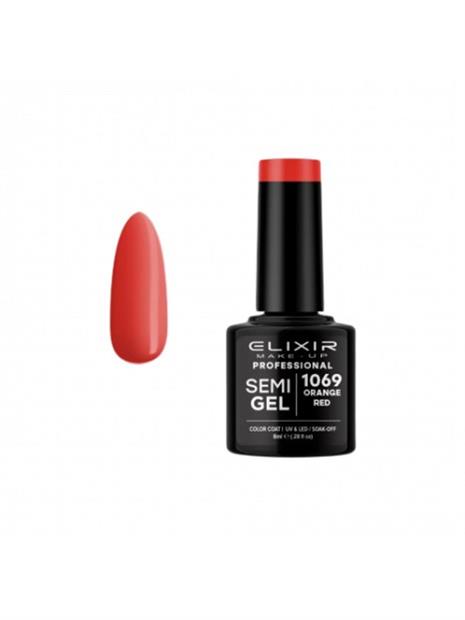 ELIXIR SEMI GEL COLOR 8 ML ORANGE RED Nº 1069