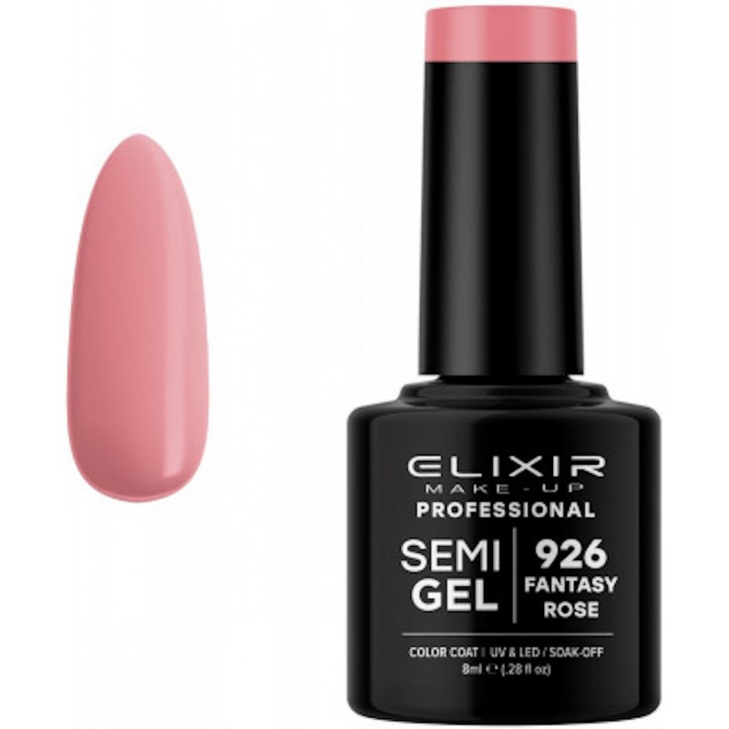 ELIXIR SEMI GEL COLOR 8 ML FANTASY ROSE Nº 926