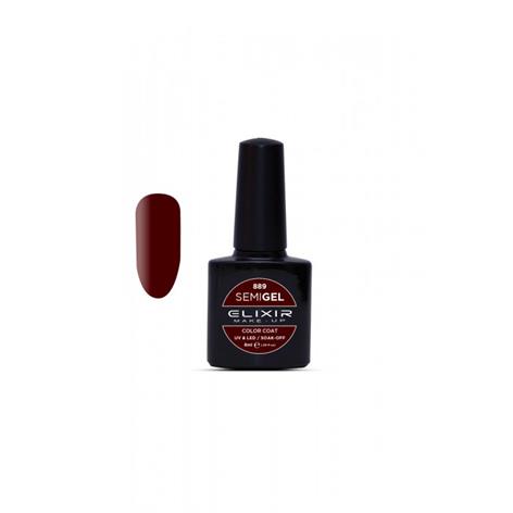 ELIXIR SEMI GEL COLOR 8 ML MARRON Nº 889