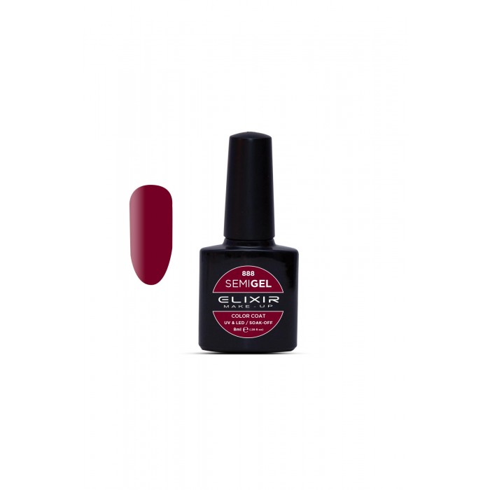 ELIXIR SEMI GEL COLOR 8 ML PLUM Nº 888