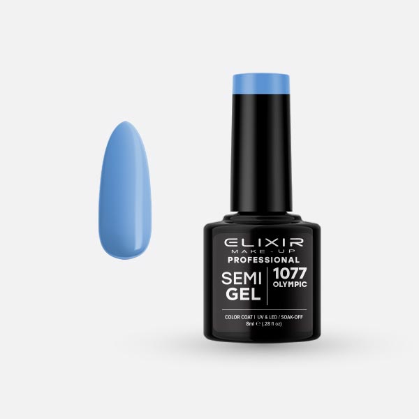 ELIXIR SEMI GEL COLOR 8 ML OLYMPIC Nº 1077