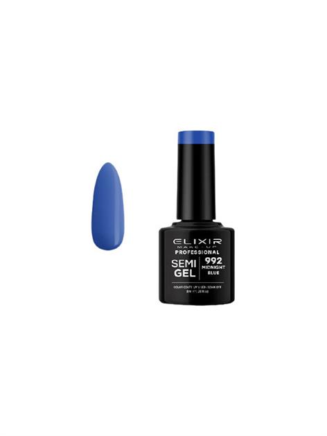 ELIXIR SEMI GEL COLOR 8 ML MIDNIGHT BLUE Nº 992