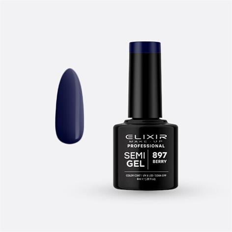 ELIXIR SEMI GEL COLOR 8 ML BERRY Nº 897