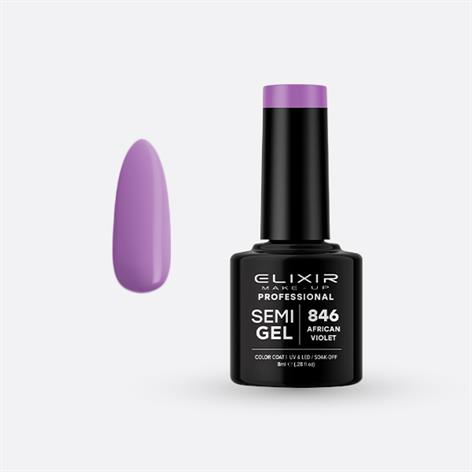 ELIXIR SEMI GEL COLOR 8 ML AFRICAN VIOLET Nº 846