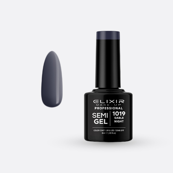 ELIXIR SEMI GEL COLOR 8 ML SABLE NIGHT Nº 1019