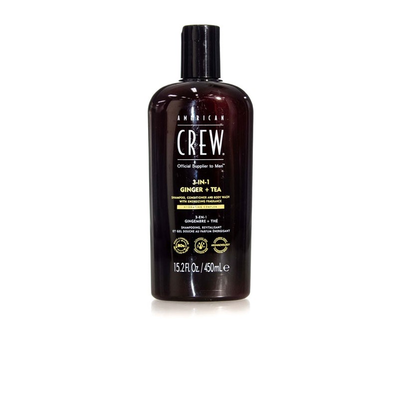 3-IN-1 ENERGIZING AMERICAN CREW 450ML