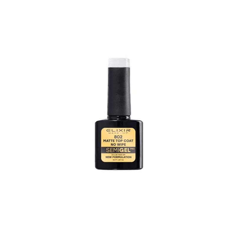 ELIXIR SEMI GEL MATTE TOP COAT 8 ML Nº 802