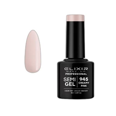 ELIXIR SEMI GEL COLOR 8 ML CREAMY PINK Nº 945