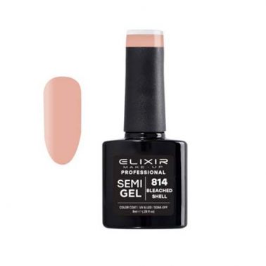 ELIXIR SEMI GEL COLOR 8 ML BLEACHED SHELL Nº 814