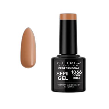 ELIXIR SEMI GEL COLOR 8 ML OCHER BEIGE Nº 1066