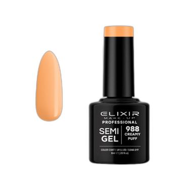 ELIXIR SEMI GEL COLOR 8 ML CREAMY PUFF Nº 988