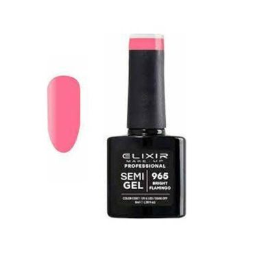 ELIXIR SEMI GEL COLOR 8 ML BRIGHT FLAMINGO Nº 965