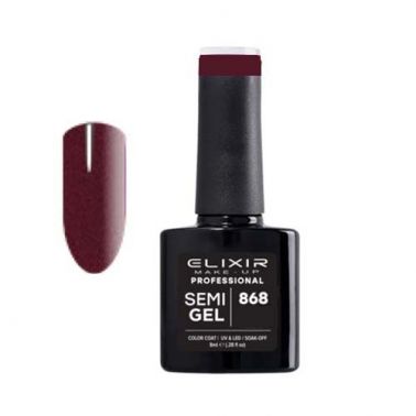 ELIXIR SEMI GEL COLOR 8 ML METALLIC INCAR Nº 868