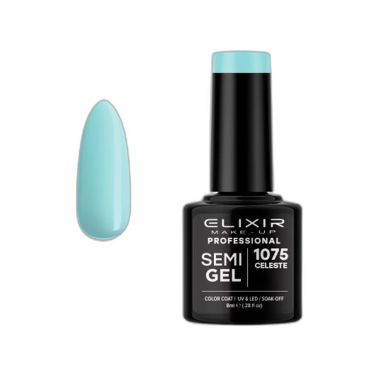 ELIXIR SEMI GEL COLOR 8 ML CELESTE Nº 1075