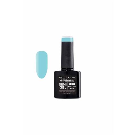 ELIXIR SEMI GEL COLOR 8 ML BIZZARD BLUE Nº 848