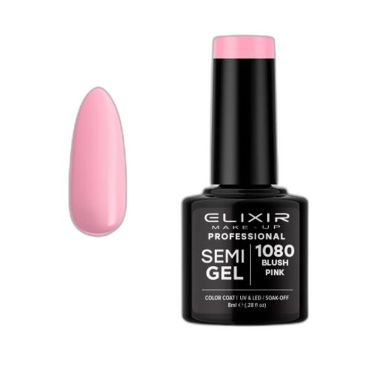 ELIXIR SEMI GEL COLOR 8 ML BLUSH PINK Nº 1080