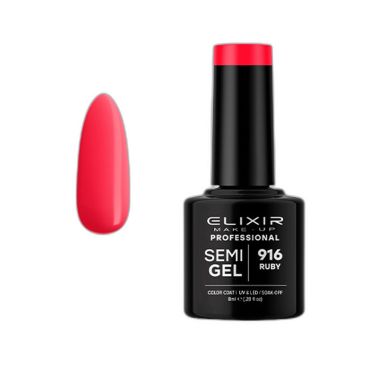 ELIXIR SEMI GEL COLOR 8 ML RUBY Nº 916