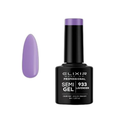 ELIXIR SEMI GEL COLOR 8 ML LAVENDER Nº 933