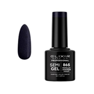 ELIXIR SEMI GEL COLOR 8 ML METALLIC JAPANESE VIOLET Nº 865