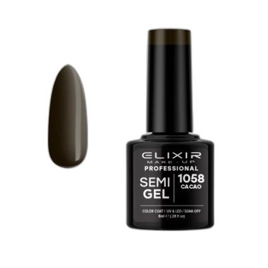 ELIXIR SEMI GEL COLOR 8 ML CACAO Nº 1058