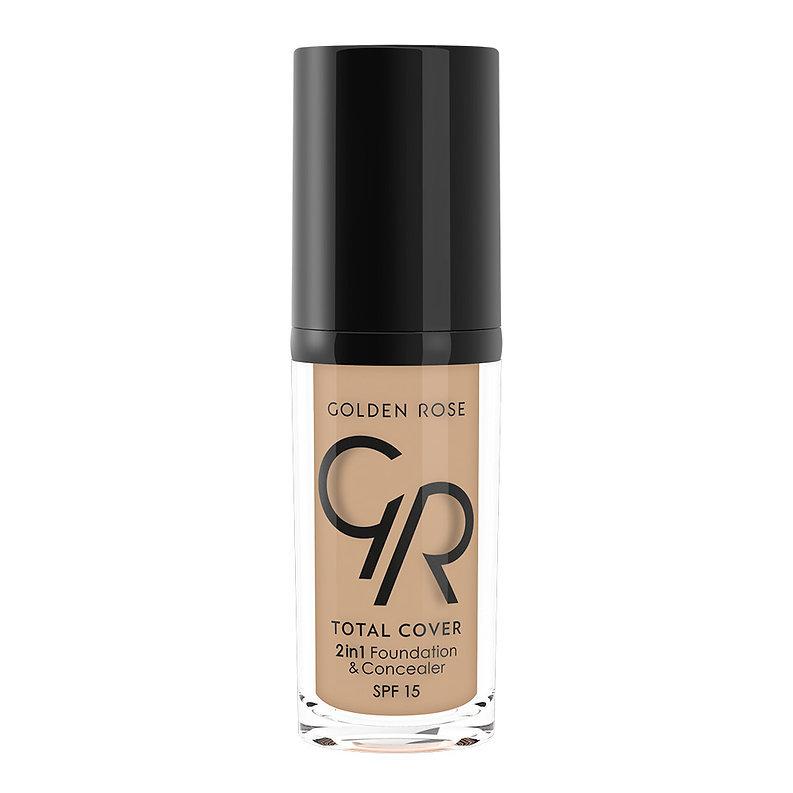 06 GOLDEN ROSE TOTAL COVER 2EN1 FOUNDATION & CONCEALER