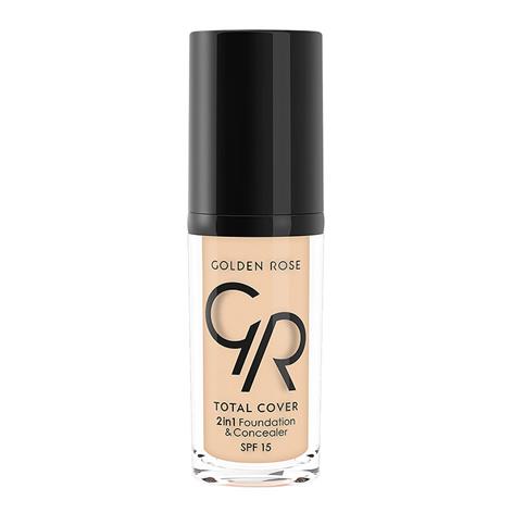 11 GOLDEN ROSE TOTAL COVER 2EN1 FOUNDATION & CONCEALER