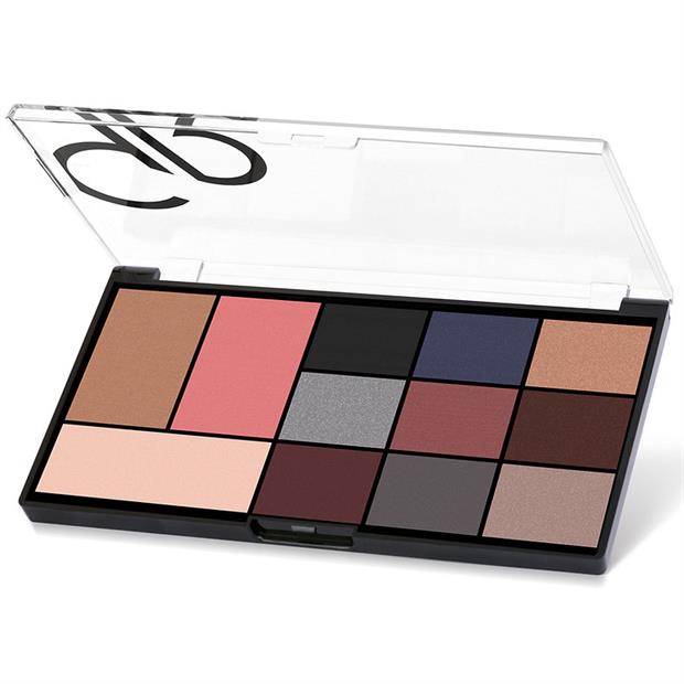 02 GOLDEN ROSE CITY STYLE FACE & EYE PALETTE SMOKEY