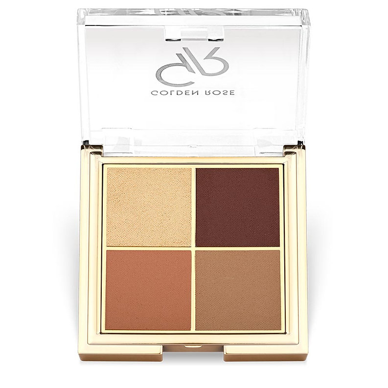 007 GOLDEN ROSE QUATRO EYESHADOW PALETTE 4X2 2g.