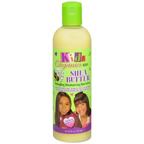 KIDS ORGANICS SHEA BUTTER DETANGLING MOIST. HAIR LOTION 355ML