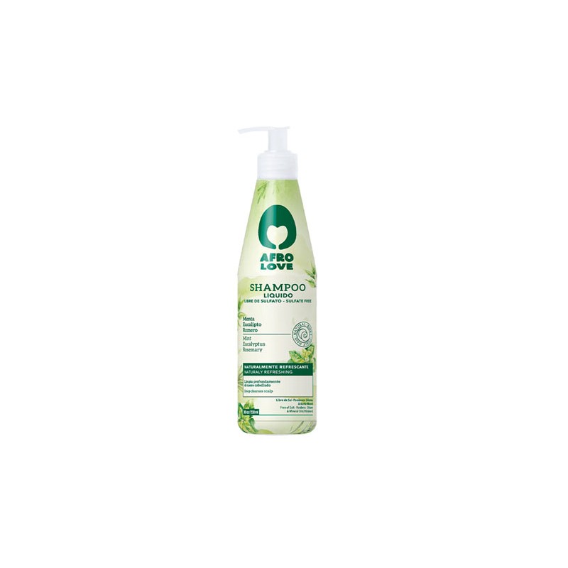 CHAMPÚ LIQUIDO LIBRE DE SULFATOS REFRESCANTE 290ML