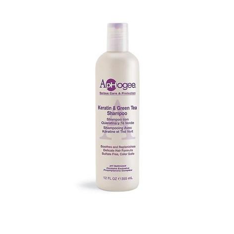 APHOGEE KERATIN & GREEN TEA SHAMPOO 355ML