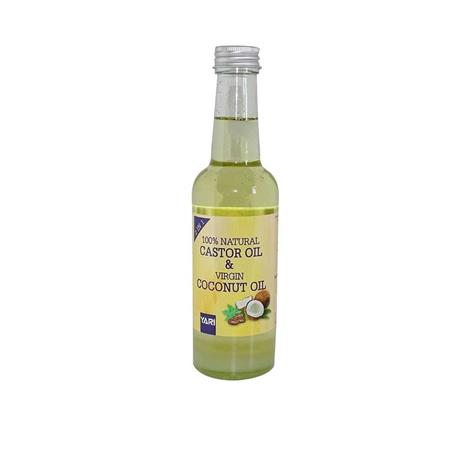 YARI 100% CASTOR OIL & VIRGIN COCONUT OIL 250ML