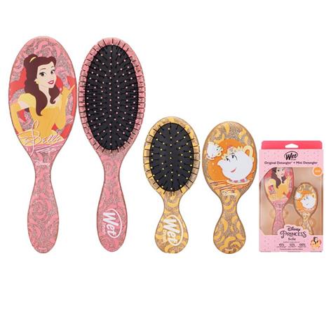 DISNEY PRINCESS BELLE ORIGINAL DETANGLER + MINI DETANGLER