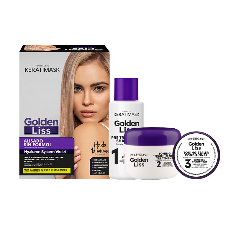 KERATIMASK ALISADO GOLDEN LISS