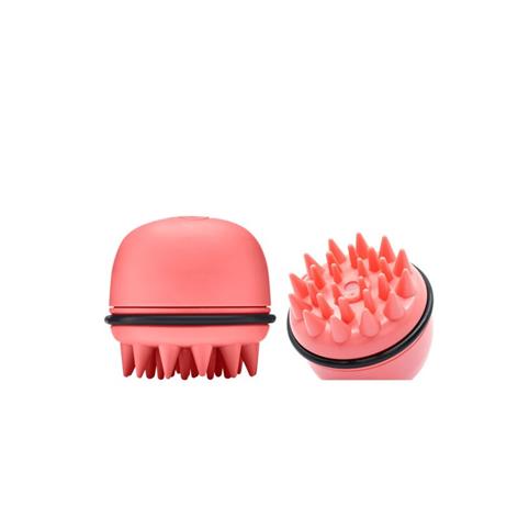 EXFOLIATING SCALP MASSAGER CORAL