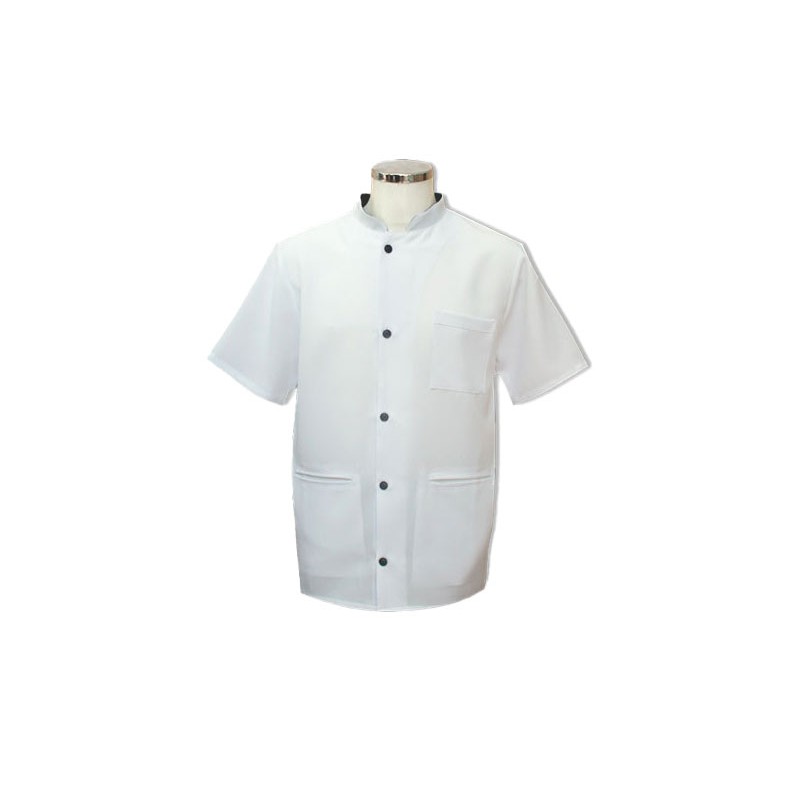 CHAQUETA BLANCA TALLA 44 BARBER BASIC WHITE MOD.401